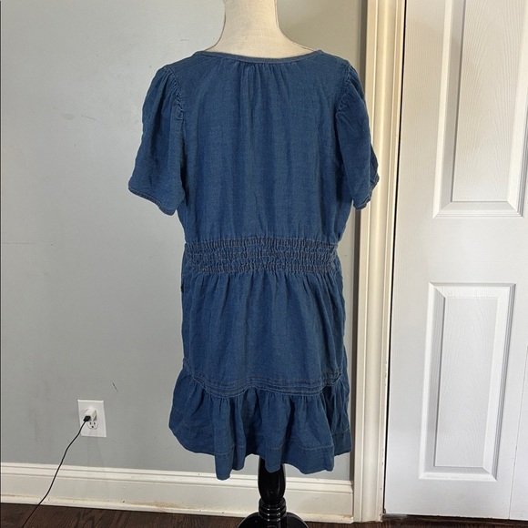 Anthropologie Indigo Denim Dress - Picture 9 of 11